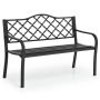 Garden bench, with armrests, 127 × 59.9 × 82 cm