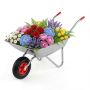 Garden trolley, 62.5 l, 133 × 61 × 60.5 cm