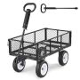 Aiakäru VEVOR TC-900B, eemaldatavate külgpaneelidega, Must, 96 × 24,5 × 51 cm
