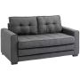 Sofa bed Homcom 147.5x75x85cm., dark gray