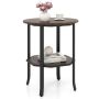 Side table, 1 shelf, 50 × 50 × 61 cm