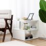 Side table, 2 shelf levels, 50 × 50 × 50 cm