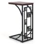 Side table, C-shaped, 31 × 53 × 21 cm