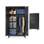 Kapp SONGMICS OMC018BD01, 2 ust, 5 riiulit, 80 × 165 × 40 cm