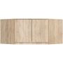 Kapi pealisehitis S100, 2 ust, 3 riiulit, 100 × 55 × 50 cm