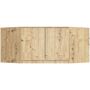 Kapi pealiskapp AkordV2 S100, 2 ust, 100 × 55 × 50 cm