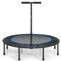 Sports trampoline, foldable, with adjustable handle, Ø 47 × 34/36.5/39/41.5 in