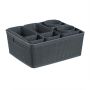 Sahtlite organiseerija Relaxdays, 10 vahet, 35 × 13 × 28,5 cm