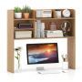 Desktop Bookshelf, 3 Shelves, Natural, 94 × 85 × 24 cm
