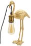 Flamingo lauavalgusti, 1 valgusallikas, Kuldne, 13 × 39,5 × 11,5 cm