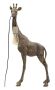 Giraffa lauavalgusti, 1 valgusallikas, Kuldne, 40 × 80 × 22 cm