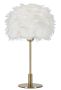 Mauro Ferretti Ball Feather laualamp, 1 E27 sokkel