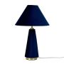 Laualamp Relaxdays 10052524_492, Sinine/kuldne, Ø 30 × 47 cm