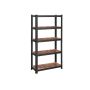 Storage shelf 150 x 75 x 30 cm., brown