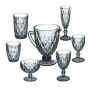 Klaasikomplekt Relaxdays 10036051.0, 7-osaline, Hall, 19,5 × 19,5 × 14 cm