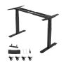 Seisulaua raam VEVOR FKT-2A3-SS-O-B, kahe mootoriga, 101–180 × 60–125 × 60–125 cm