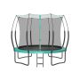 Trampoline 305x256cm., black/yellow