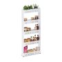 Выдвижной стеллаж для ниши Relaxdays 10034357_49, 5 полок, 12,5 × 131 × 54 см