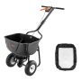 Lükatav puistur VEVOR TC2135, 27,2 kg mahutavus, 45 × 75 × 80 cm