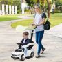Push car "Mercedes Benz", 3 in 1, White/blue/red, 81 × 35 × 83 cm