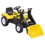 Push car for children Homcom 114x41x52cm., black/yellow
