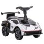 Push car for children Aiyaplay 67x28x38cm., black/white