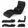 Folding sofa bed, 5-position backrest, with cushion, multi-colored, 172 × 55 × 20 cm