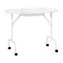 Складной косметический стол ACTIVESHOP 4031, Белый, 94 × 72 × 44 см