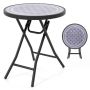 Folding outdoor table