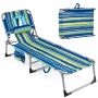 Folding massage table, 168.91–193.04 × 60.96 × 35.56 cm