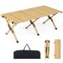 Folding Camping Table, 48 × 24 × 18 inches