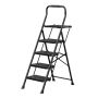 Kokkupandav redel SONGMICS, 2 astet, 84 × 45,5 × 145,2 cm