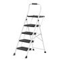 Kokkupandav redel SONGMICS, 2 astet, 84 × 45,5 × 145,2 cm