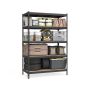 SONGMICS GLR600B01 Heavy Duty Shelving Unit, 5 Shelves, 120 × 180 × 60 cm