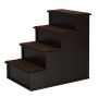 Dog stairs PawHut 40x59x54.2cm., dark brown