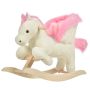 Swinging unicorn Homcom 70x28x57cm., various colors