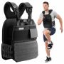 Утяжелительный жилет VEVOR JS-VEST010, макс. нагрузка 18 кг, 58 × 33 × 9 см