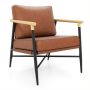 Living room armchair, Brown, 70 × 74 × 86 cm