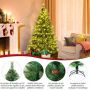 Lighting Christmas tree, 350 LED bulbs, 118 × 180 cm