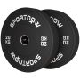 Barbell weights Sportnow 45x45x8cm., black/white