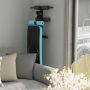 Weight bench, 4 positions, Red/blue, 132.08–139.7 × 52.07 × 48.26–59.69 cm