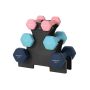 Dumbbell set with stand 2x1kg 2x2kg 2x3kg