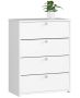 Shoe cabinet NORE4, white