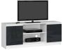 TV stand RTV K120, white/black