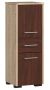 Bathroom cabinet NORE Fin, oak/dark brown