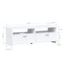 TV cabinet, 2 shelves, 2 drawers, 95 × 34.5 × 34.5 cm