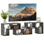 TV stand, 3 parts, 6 compartments