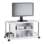 Telerilaud Relaxdays 10021865.0, 3 riiulit, 80 × 41,5 × 40 cm