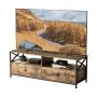 Telerialus Relaxdays, 2 sahtlit, 2 avatud sektsiooni, 120 × 50 × 40 cm