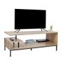 TV-alus Relaxdays, 3 avatud riiulit, 106 × 40 × 39,5 cm